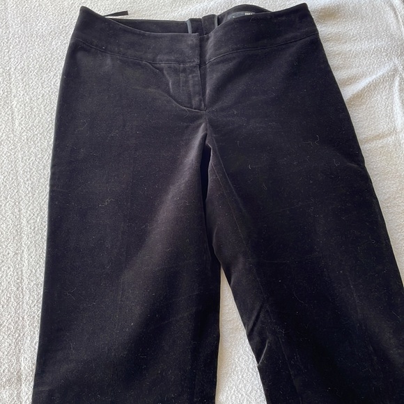 Black Velvet Pants - Picture 2 of 4